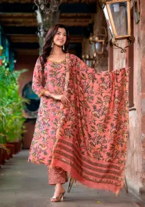 Mogra Gher Mul Cotton Suit Set (Plus Size)